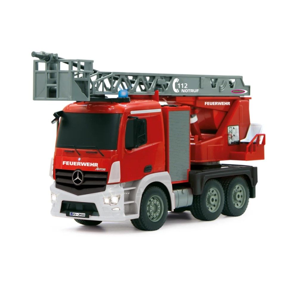 1/20 - Camião de Bombeiros Mercedes-Benz Antos com escada rotativa 2,4GHz