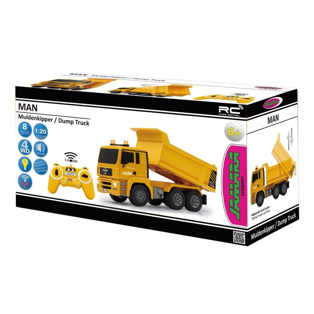 1/20 - Camião MAN com báscula - 2,4GHz