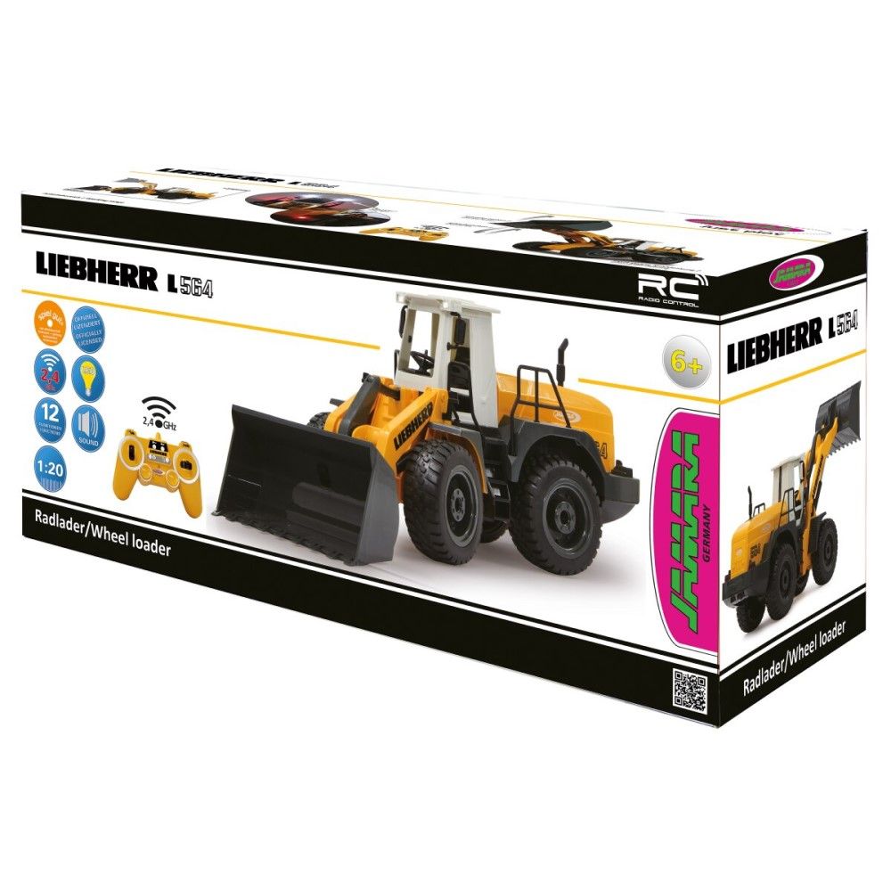 1/20 - Carregadora Articulada Liebherr 564 - 2,4GHz