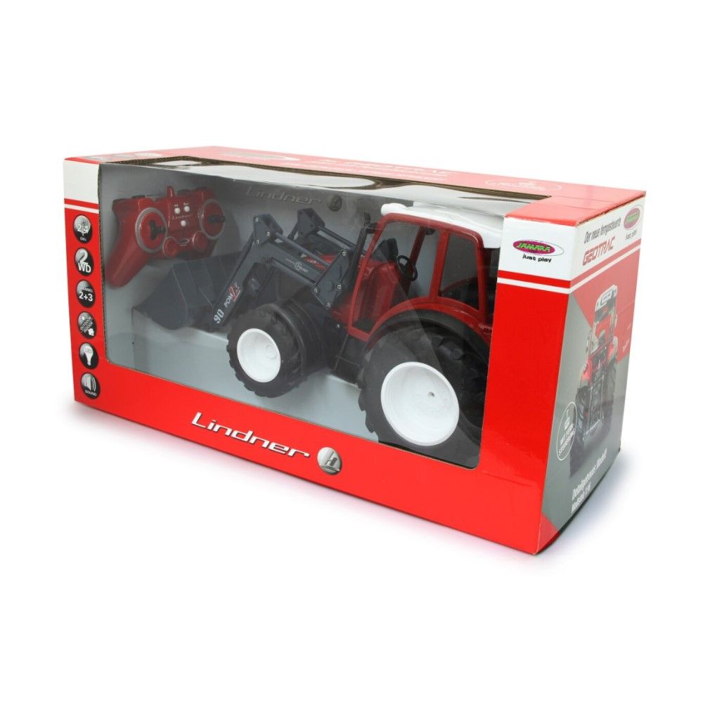 1/16 - Tractor Lindner Geotrac com pá carregadora - 2,4GHz