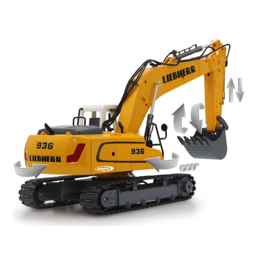 1/20 - Escavadora Liebherr R936 - 2,4GHz