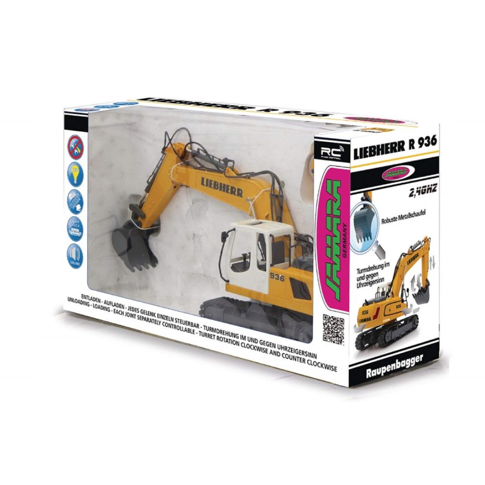 1/20 - Escavadora Liebherr R936 - 2,4GHz