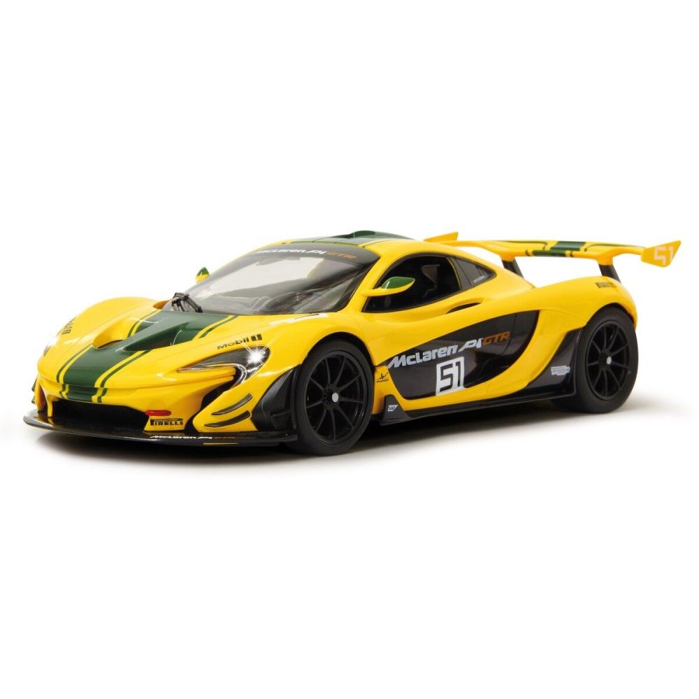 1/14 - McLaren P1 GTR, amarelo - 2.4GHz