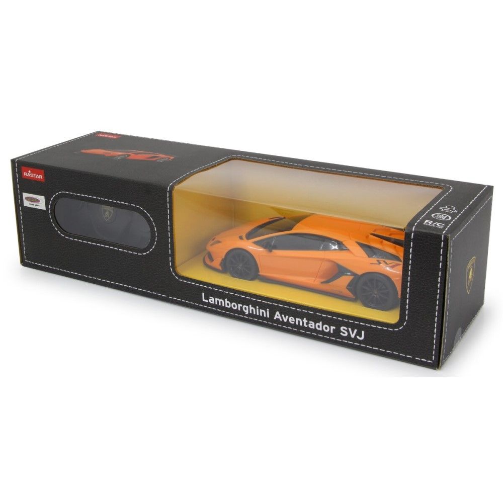 1/24 - Lamborghini Aventador SVJ, laranja - 2,4GHz