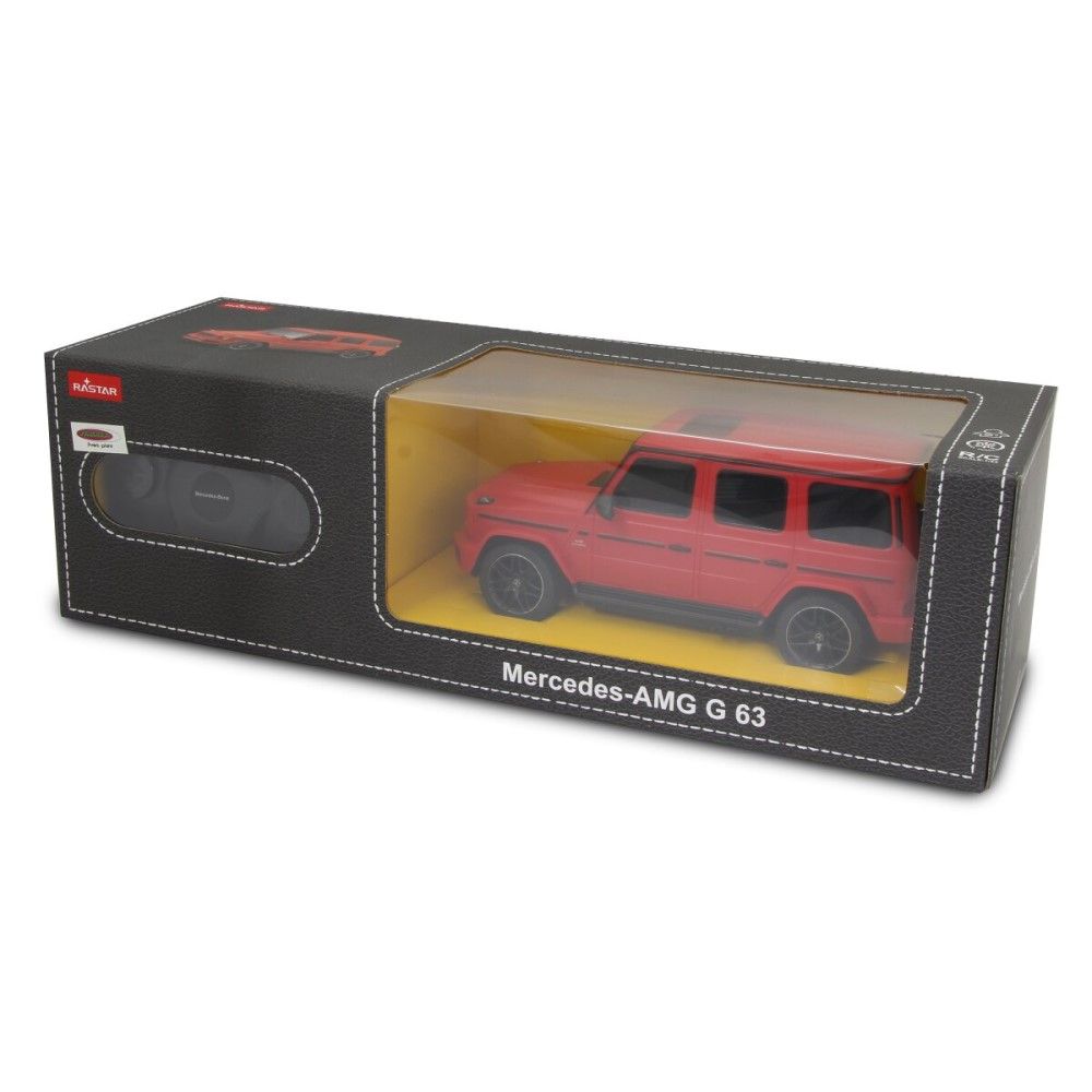 1/24 - Mercedes-Benz AMG G63, vermelho - 2,4GHz