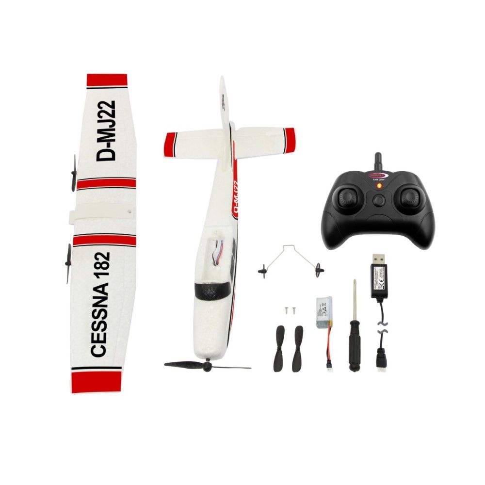 RC Cessna 182 - 2,4GHz Gyro 2CH
