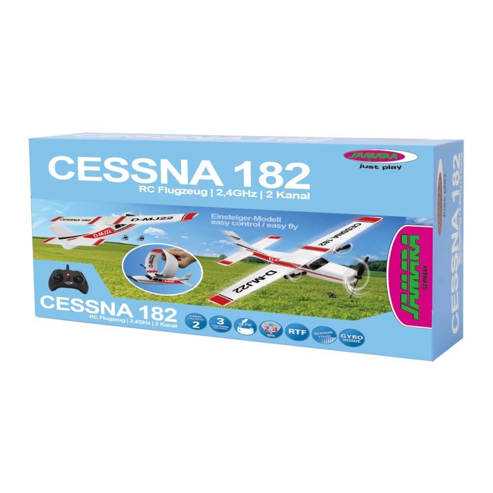 RC Cessna 182 - 2,4GHz Gyro 2CH