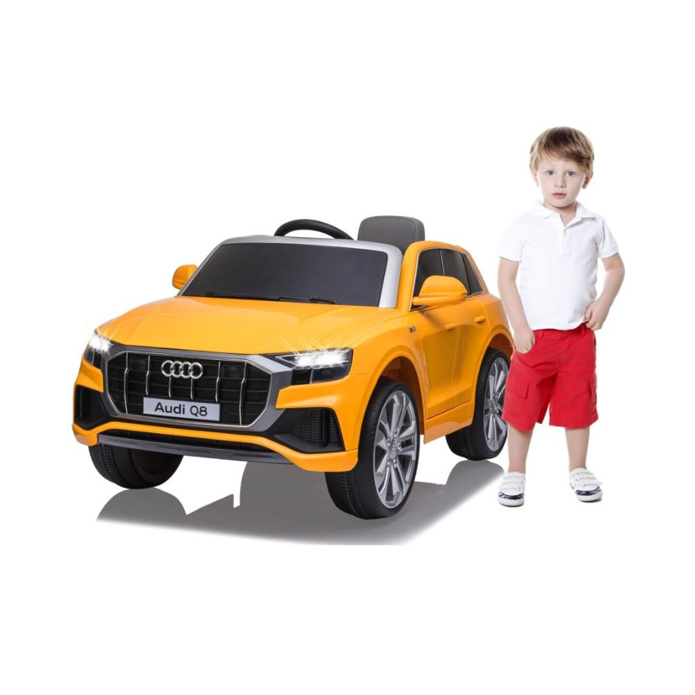 Audi Q8 12V, amarelo