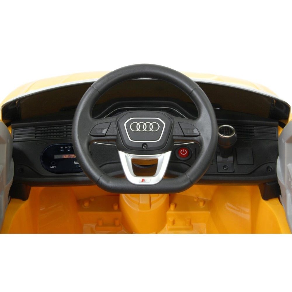 Audi Q8 12V, amarelo