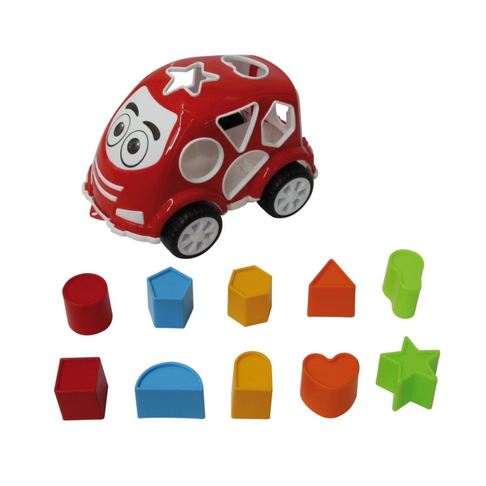 Carro Sensorial Vermelho