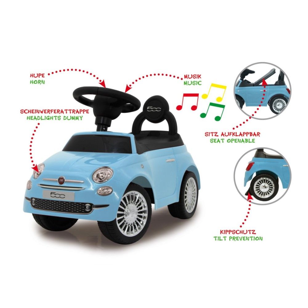 Andador Fiat 500 Azul