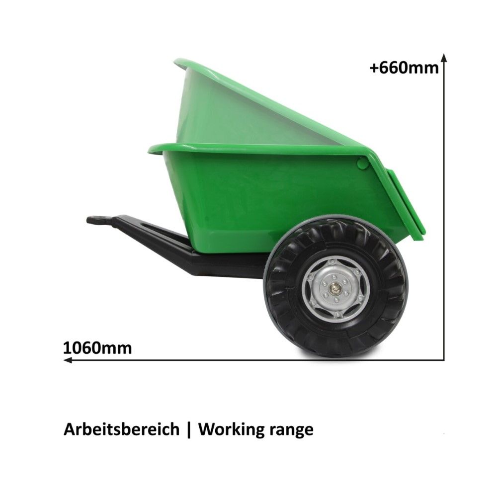 Reboque Verde para Trator Power Drag