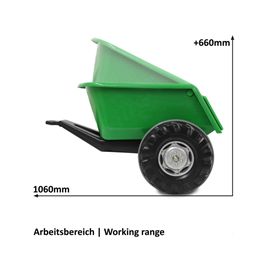 Reboque Verde para Trator Power Drag
