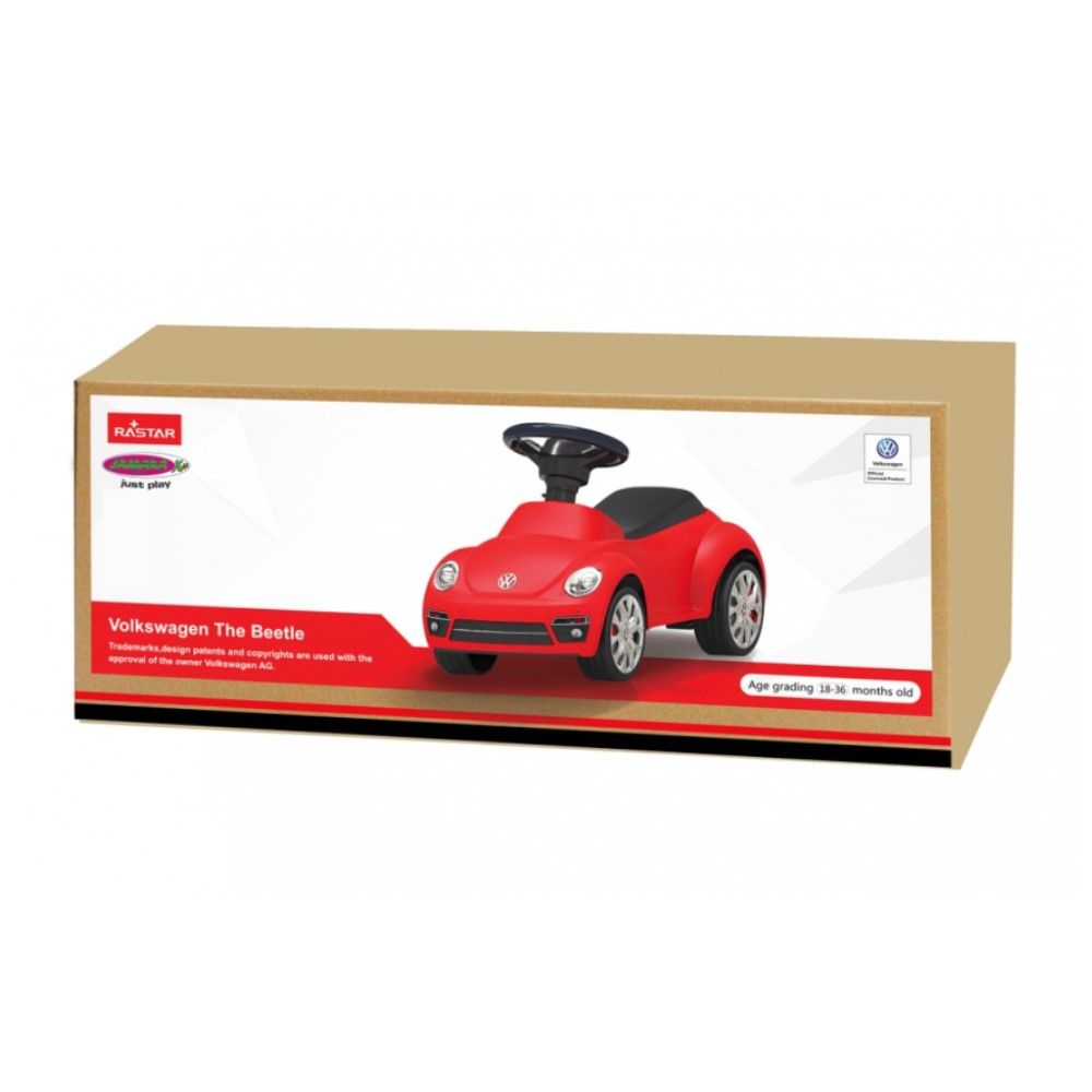 Andador VW Beetle, vermelho