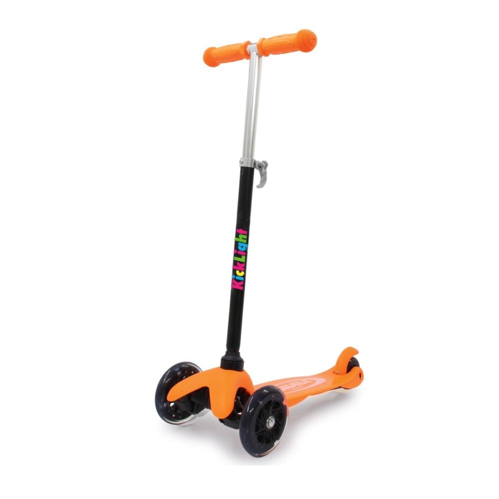 Trotinete Kick Light com luz, Laranja