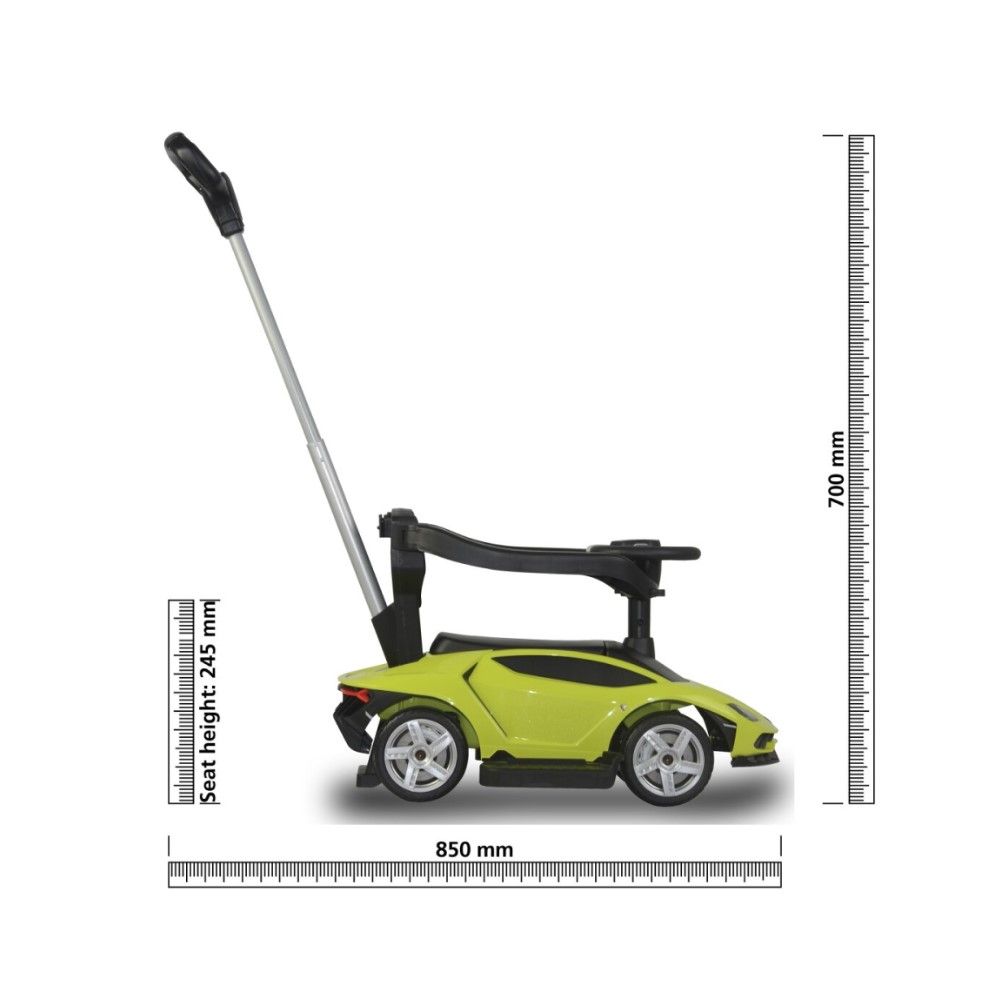 Andador Lamborghini Centenario 3 em 1 Verde