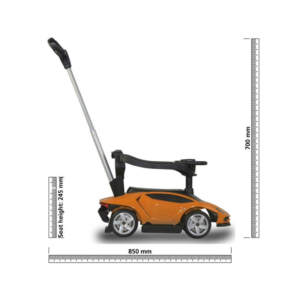 Andador Lamborghini Centenario 3 em 1 Laranja