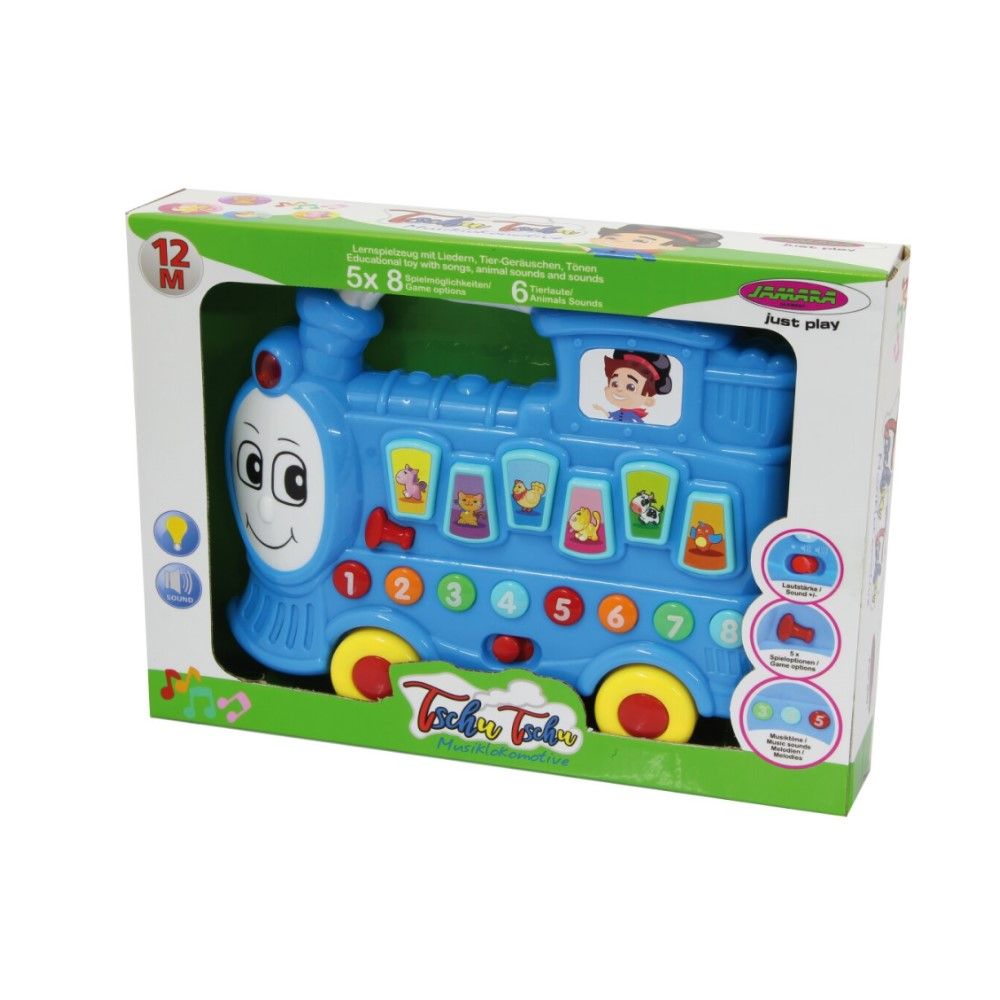 Comboio com Luzes e Sons, Azul