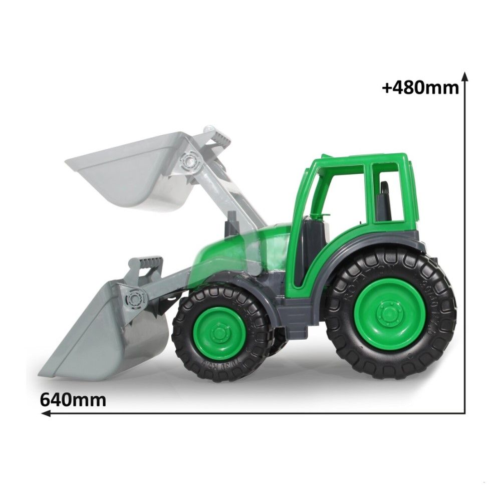 Trator Power Loader XL com carregador frontal