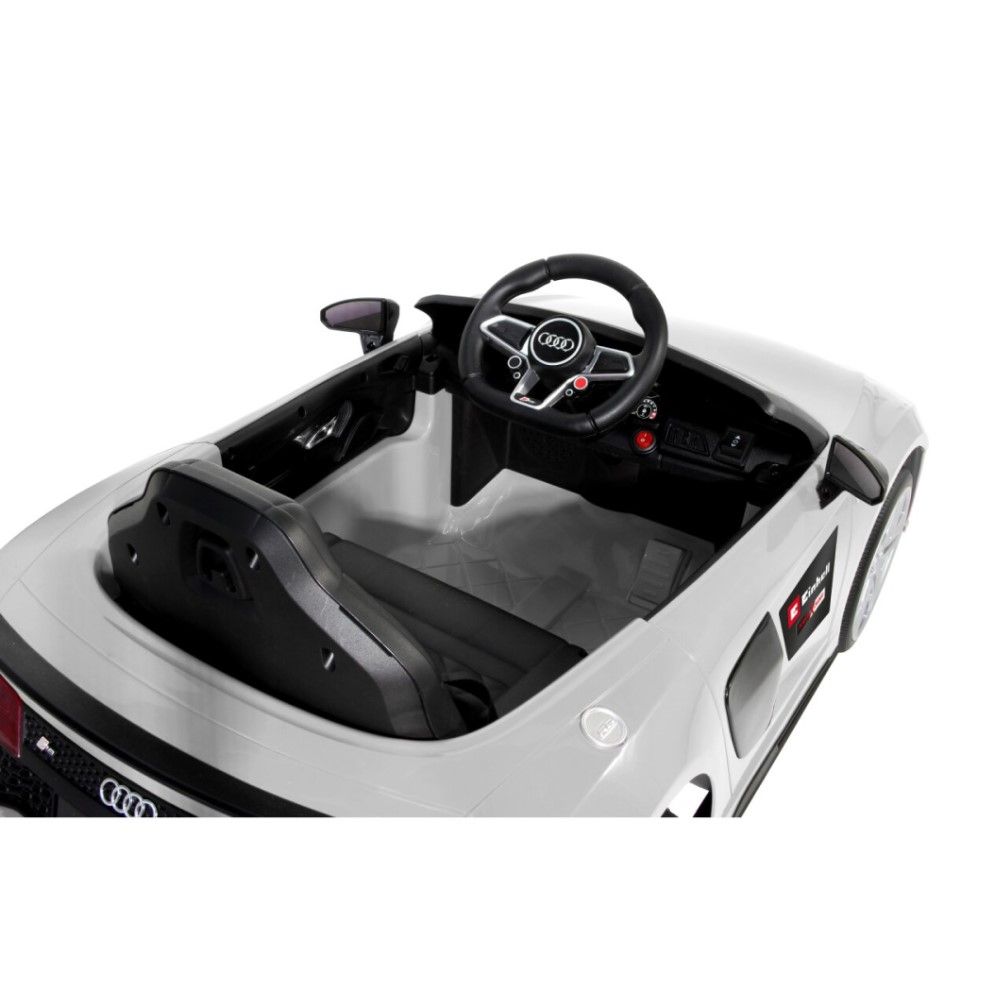 Audi R8 Spyder 18V Branco (inclui Kit inicial)
