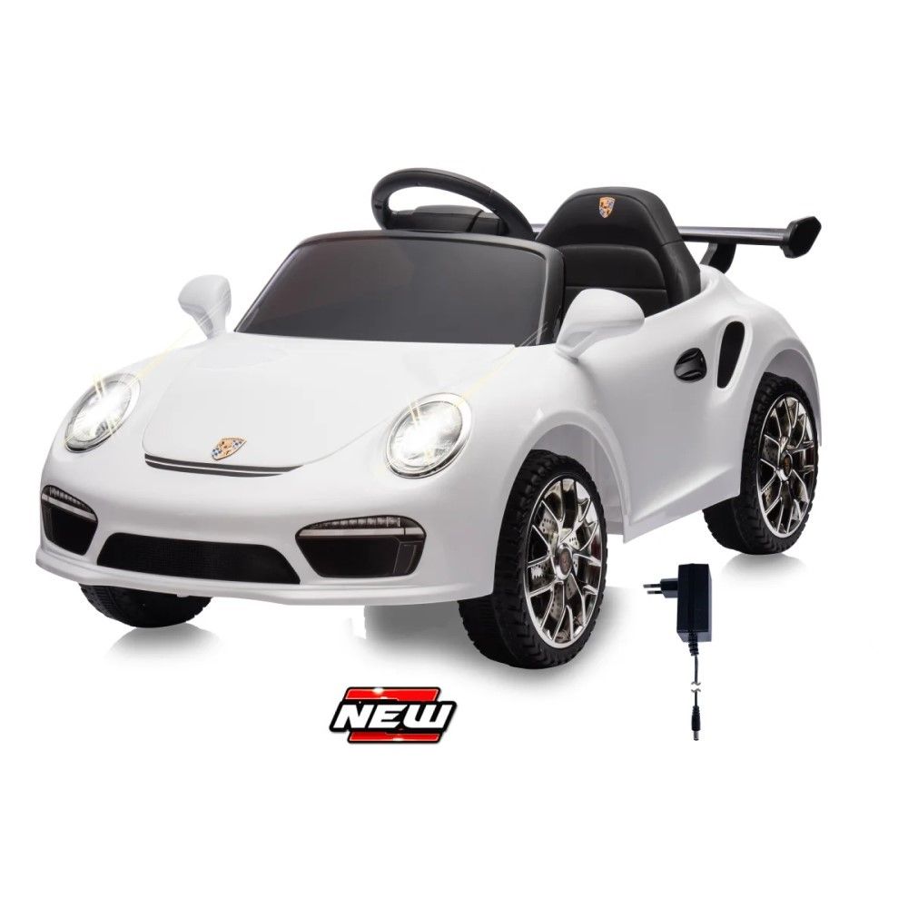 Porsche CTR3 Club Sport, Branco 2,4GHz 12.6V