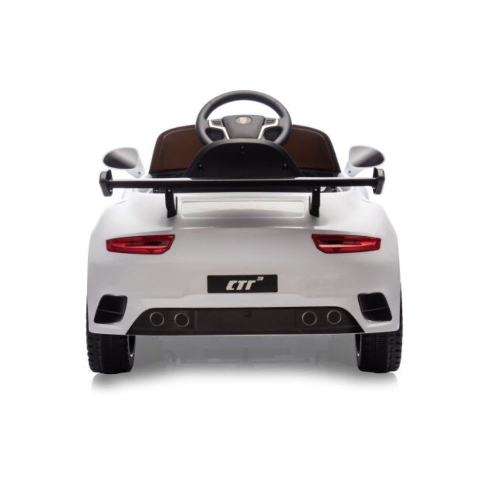 Porsche CTR3 Club Sport, Branco 2,4GHz 12.6V