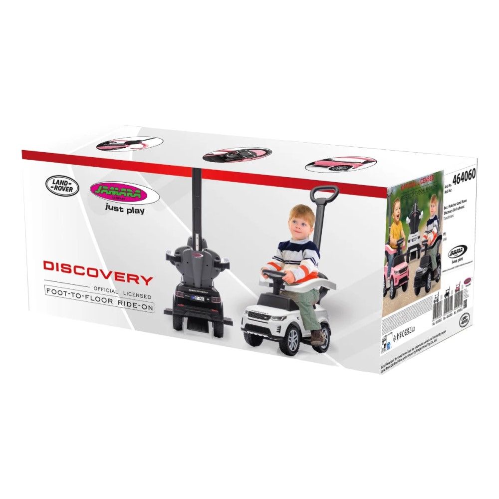 Andador Land Rover Discovery, Preto 3 em 1