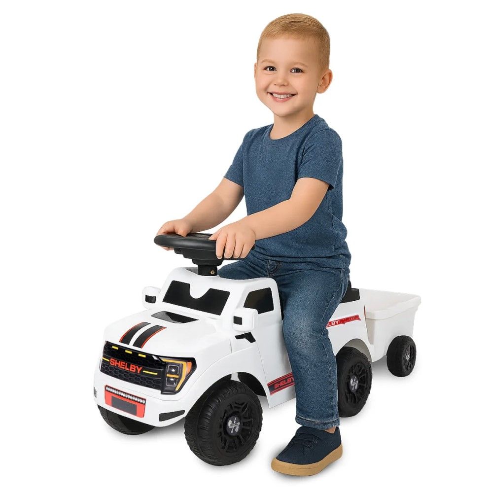 Andador Ford F-150 Raptor com Reboque, Branco