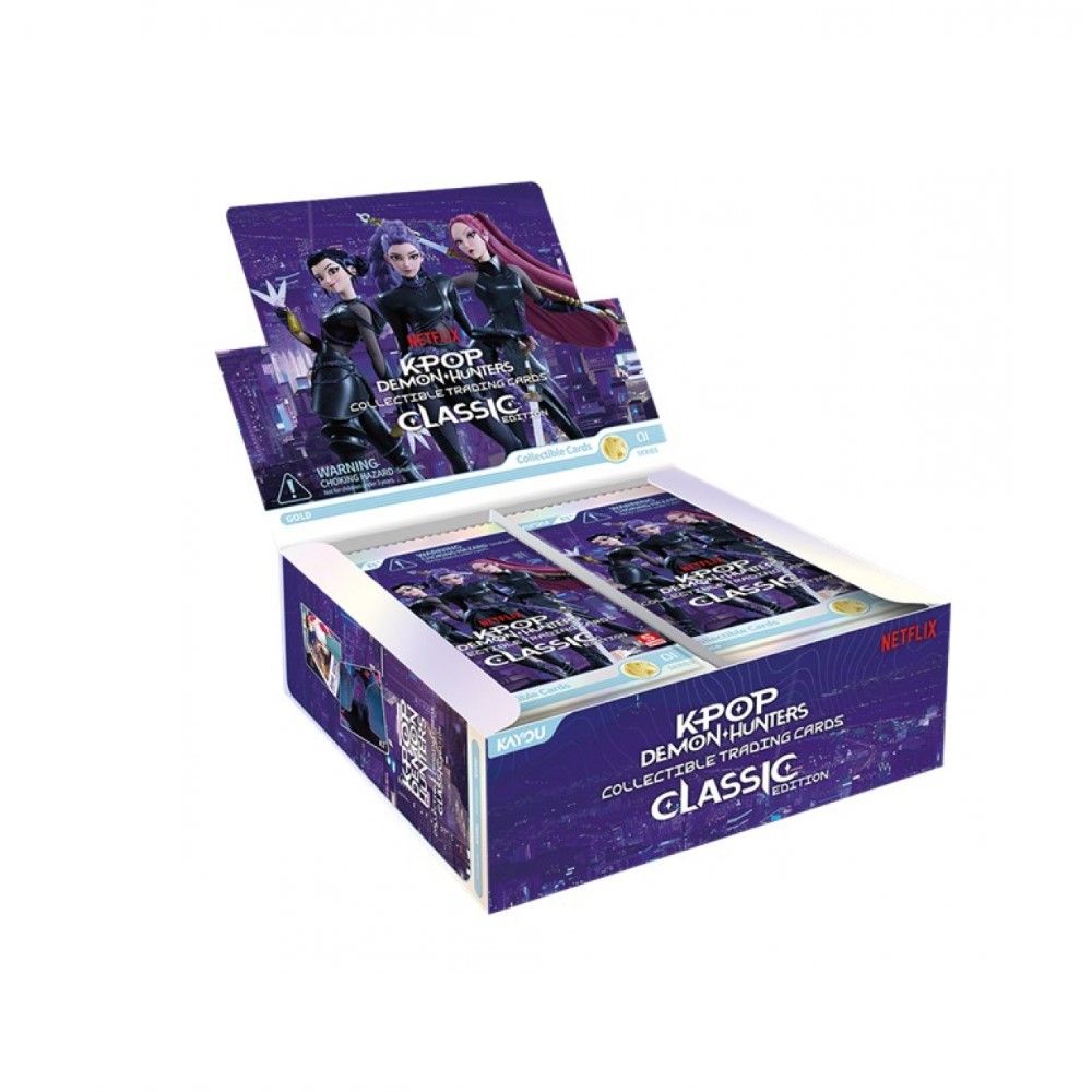 K-Pop Demon Hunters - Display Clássico (20 bosters)