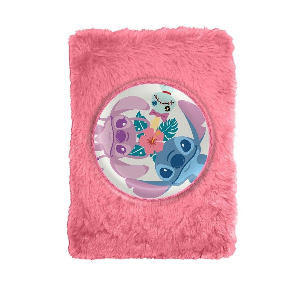 Caderno Peluche do Stitch