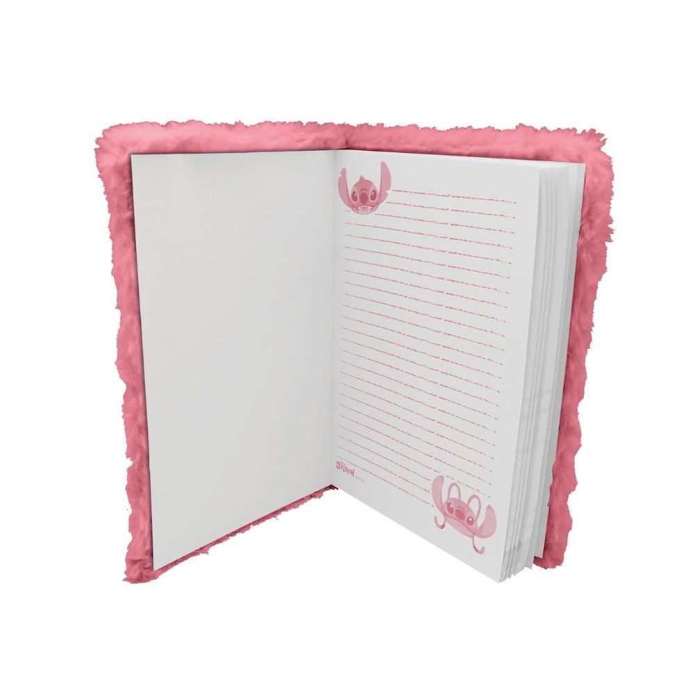 Caderno Peluche do Stitch
