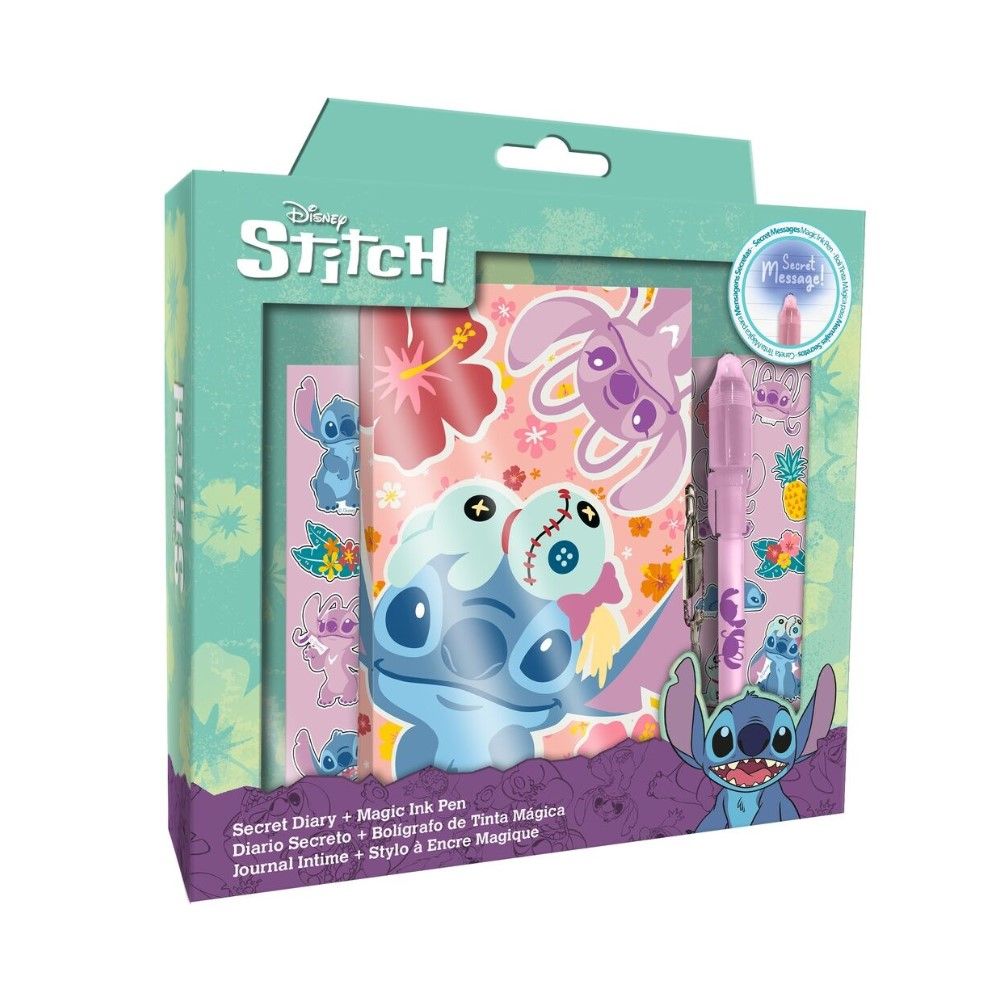 Conjunto c/ Diário do Stitch