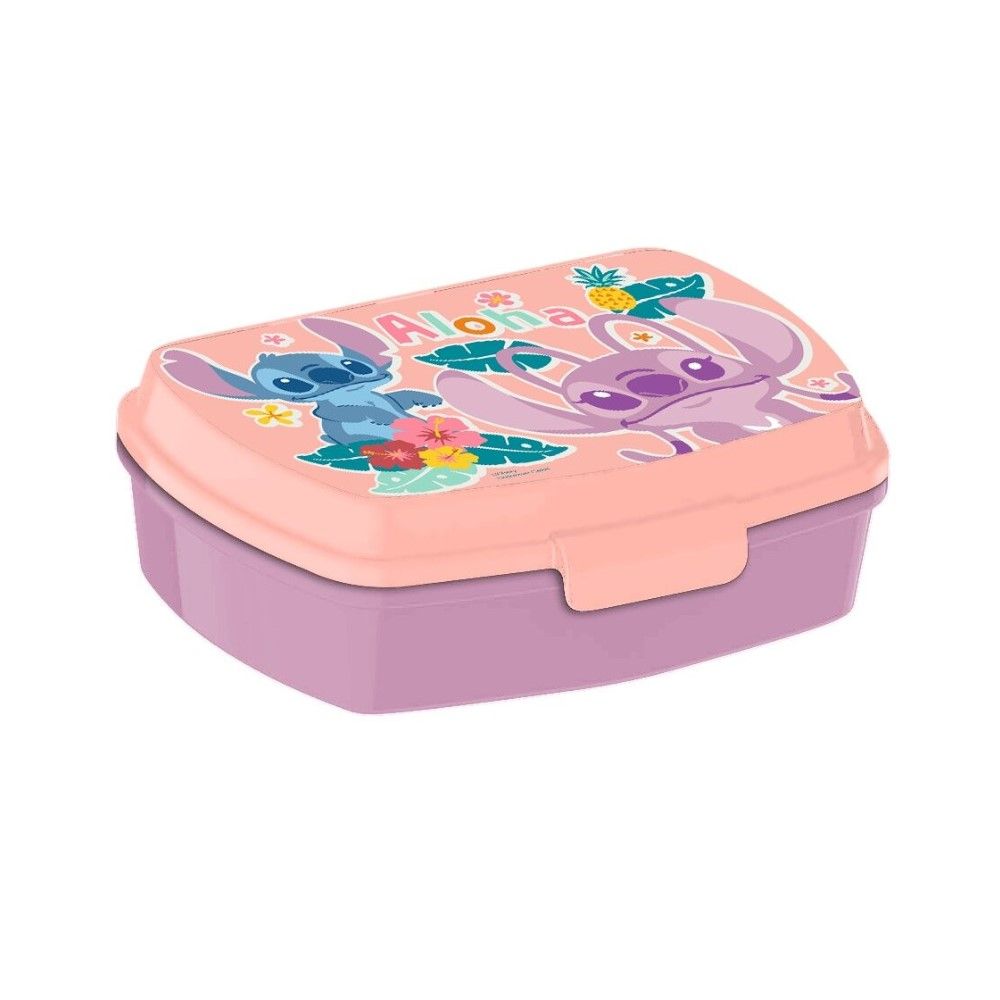 Conjunto Lancheira + Garrafa do Stitch