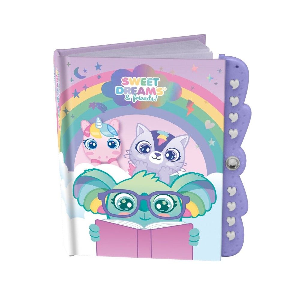 Diário Secreto com Código dos Unicórnios