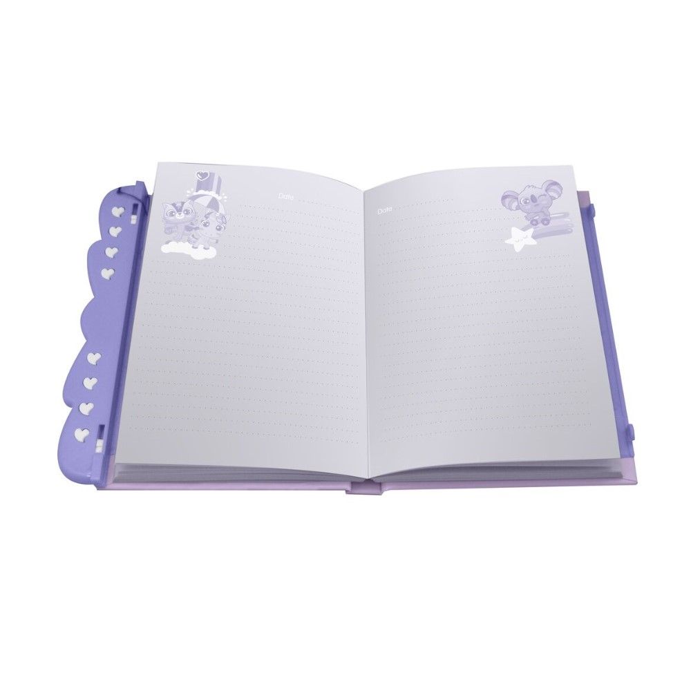 Diário Secreto com Código dos Unicórnios