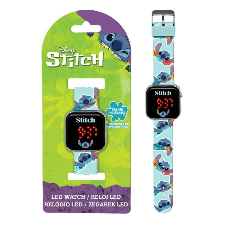 Relogio Led Stitch