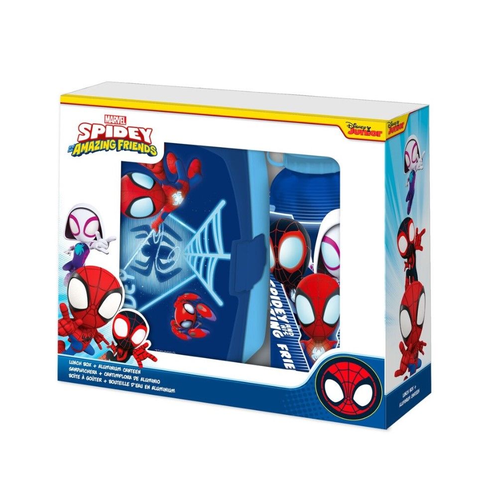 Conjunto Lancheira + Garrafa do Spidey