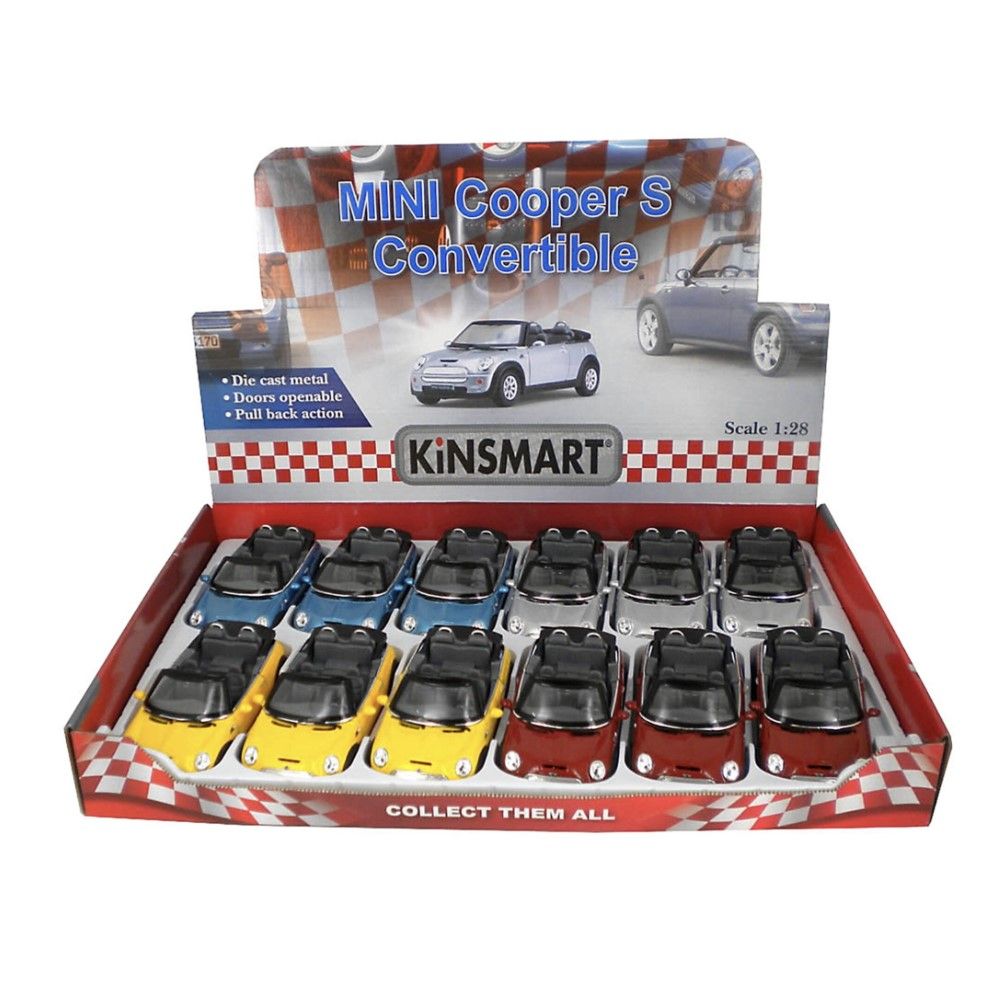 Mini Cooper S Convertible - 4 cores (display 12un)