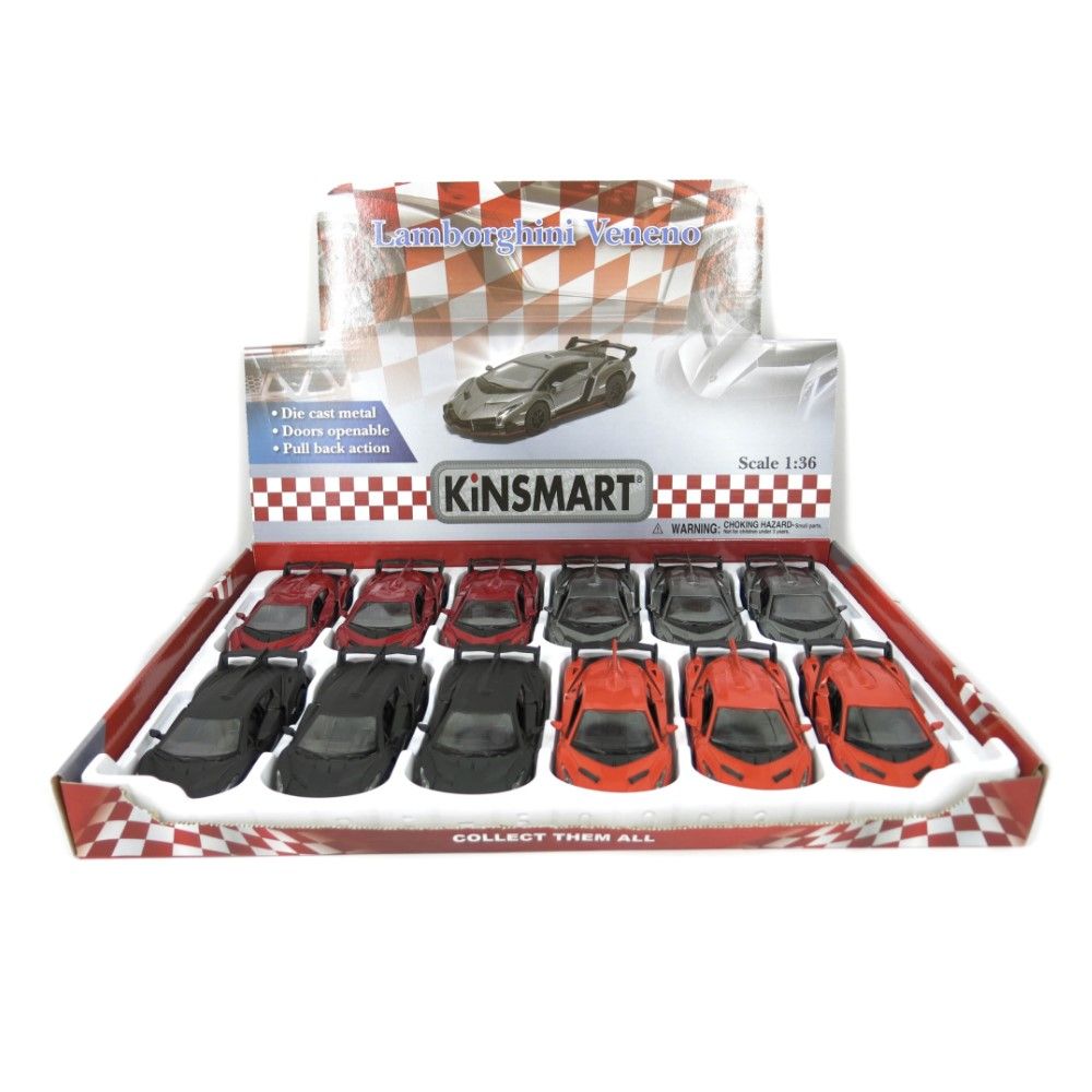 Lamborghini Veneno - 4 cores (display 12un)