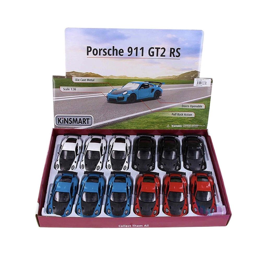 Porsche 911 GT2 RS (2017) - 4 cores (display 12un)