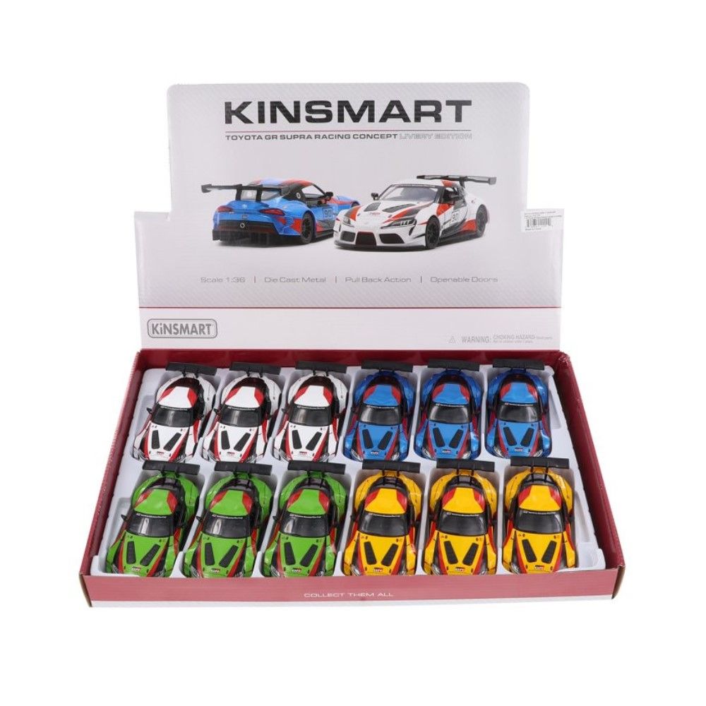 Toyota GR Supra Racing Concept - 4 cores (display 12un)