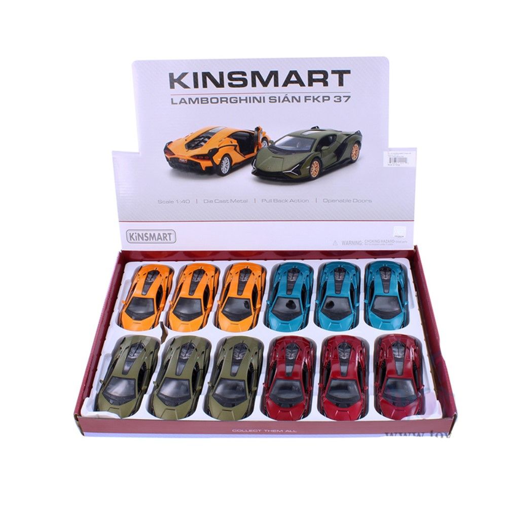 Lamborghini Sian FKP 37 - 4 cores (display 12un)