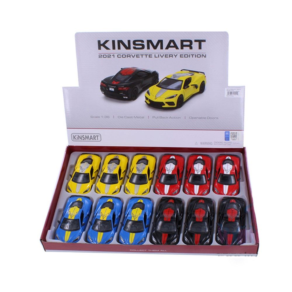 Chevrolet Corvette (2021) - 4 cores (display 12un)