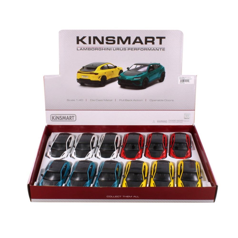 Lamborghini Urus Performante - 4 cores (display 12un)