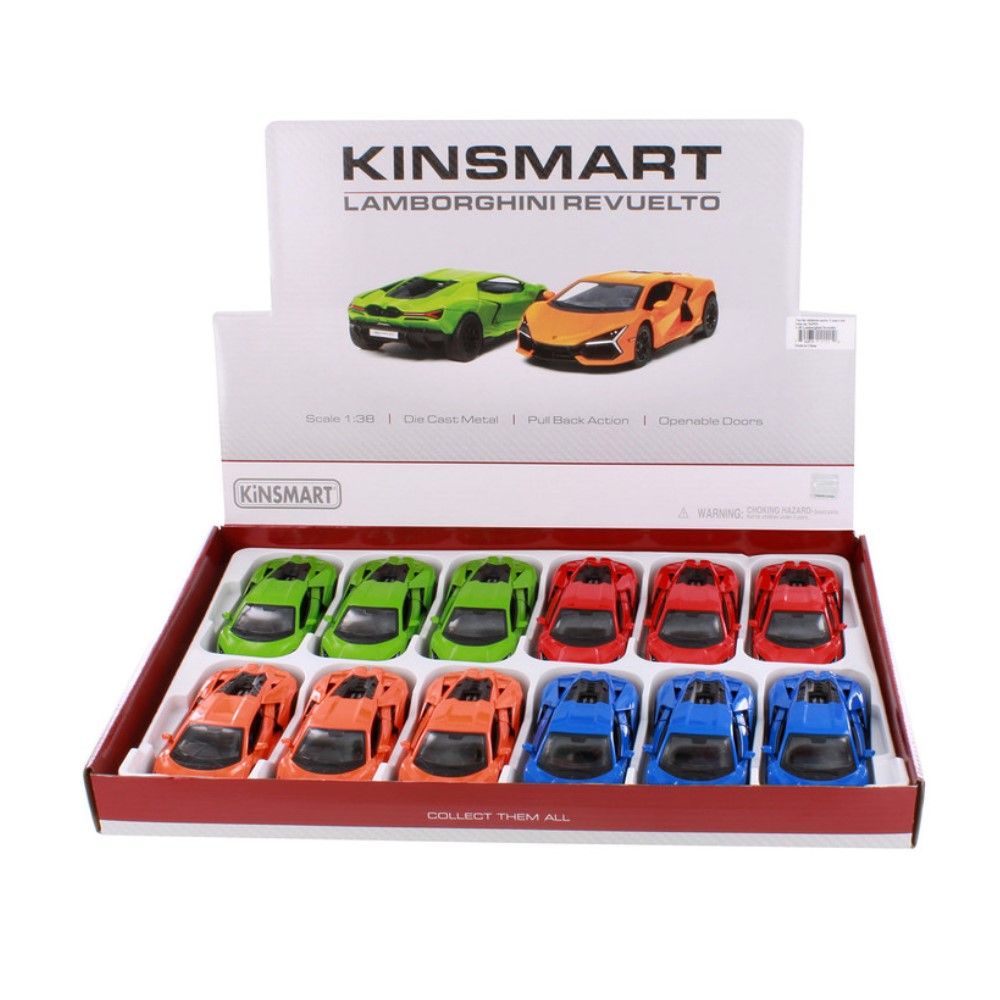 Lamborghini Revuelto (2023) - 4 cores (display 12un)