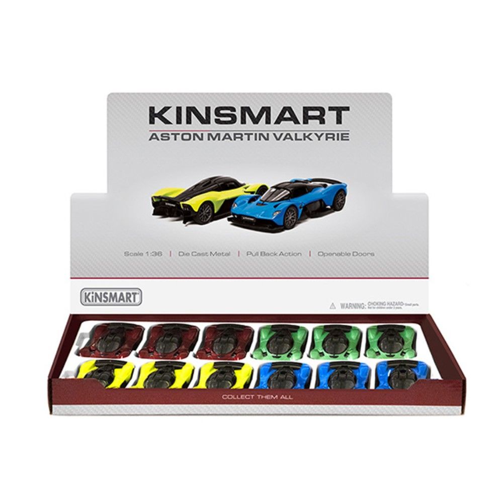 Aston Martin Valkyrie - 4 cores (display 12un)