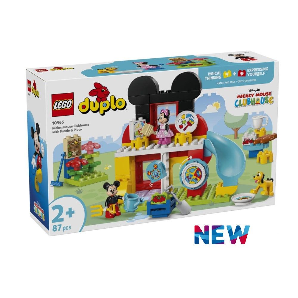 A Casa do Mickey Mouse com a Minnie e o Pluto