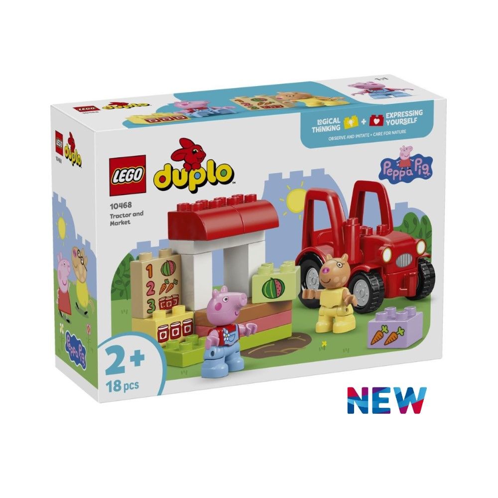 Peppa Pig - Trator e Mercado