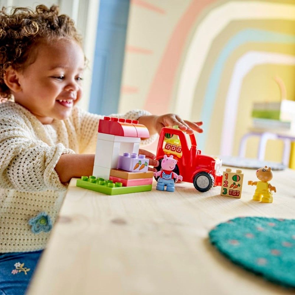 Peppa Pig - Trator e Mercado