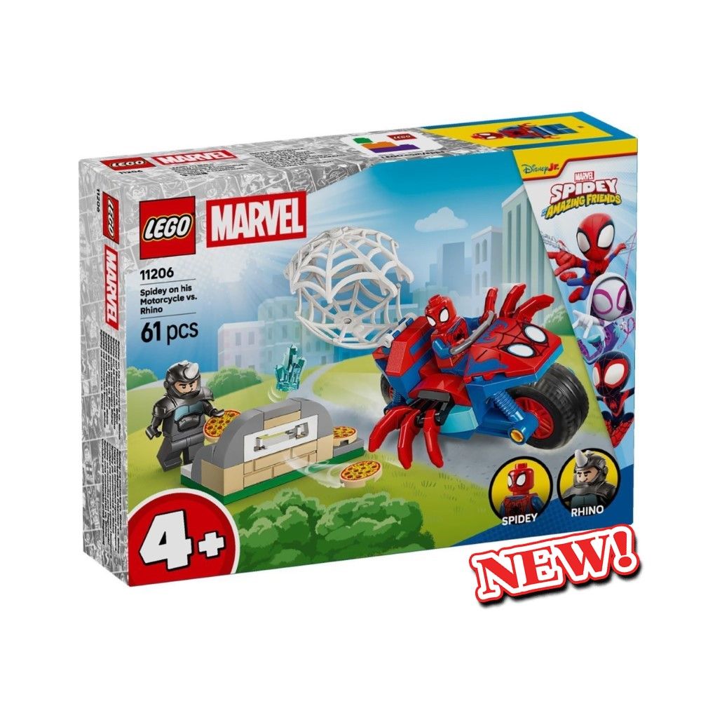 Spidey na sua Mota contra Rhino